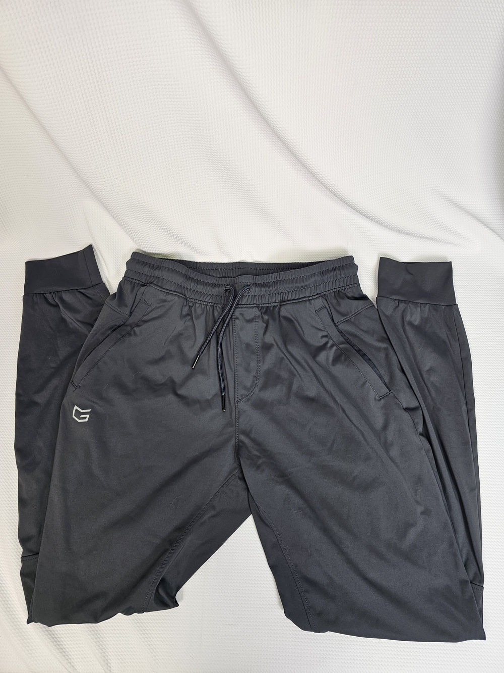 Men's Black Athletic Jogger Pants - Performance Track Pants